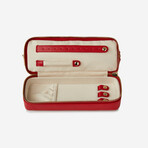 Heritage Leather Dual Jewelry Organizer // Red // 886172