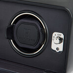 Windsor Heritage Vegan Leather Double Winder // Black // 4526029