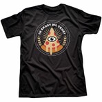 All Seeing Pizza Slice (2XL)