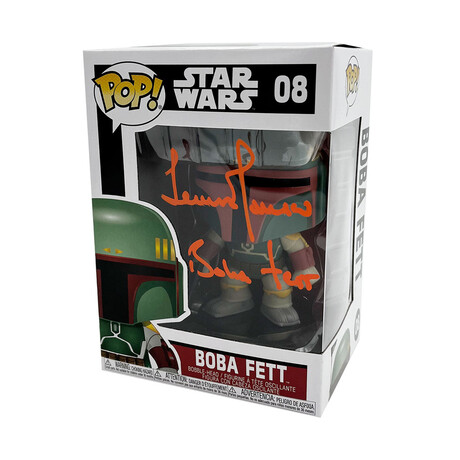 Temuera Morrison // Autographed 'Boba Fett' // Funko Pop! Figure