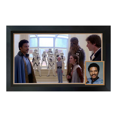 Billy Dee Williams // Signed Photo Lando Calrissian Betrayal // Star Wars Frame