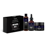 3-Piece: Ultimate Beard Wash, Conditioning, Care, Growth And Grooming Kit
