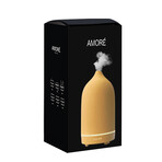 Porcelain Ceramic Ultrasonic Aromatherapy Essential Oil Diffuser // Beige