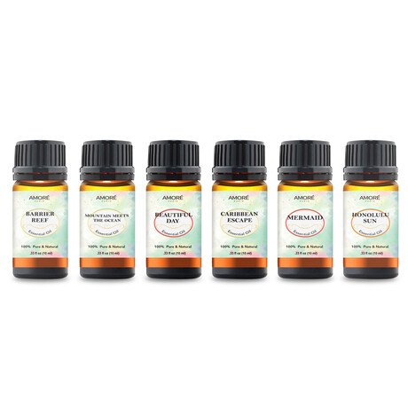 6-Piece Island Gateway Essential Oil Gift Set // 10ml, 0.33 fl oz