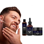 3-Piece: Ultimate Beard Wash, Conditioning, Care, Growth And Grooming Kit