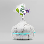 White Marble Ultrasonic Essential Oil Diffuser