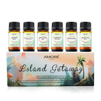 6-Piece: Island Gateway Pure Aromatherapy Essential Oil Gift Set (10ml, 0.33 fl oz)