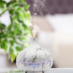 White Marble Ultrasonic Essential Oil Diffuser