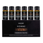 6-Piece: Gentlemen's Premium Grade Fragrance Essential Oil Gift Set (10ml, 0.33 fl oz)