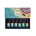 6-Piece: Summer Vibe Fresh Scented Aromatherapy Essential Oil Gift Set (10ml, 0.33 fl oz)