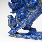 Genuine Polished Lapis Unicorn Carving