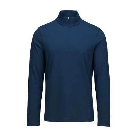 Etna 1/4 Zip Layering Knit // Lake Blue (S)