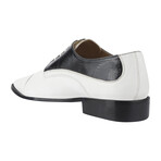 Tour // Leather Oxfords // White + Black (US: 8.5)