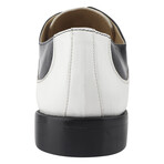 Tour // Leather Oxfords // White + Black (US: 8.5)