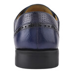 Kazma // Leather Oxfords // Navy (US: 10.5)