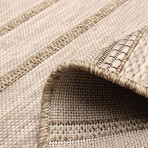 Atlas Taupe Rug (2'8"L x 8'2"W)