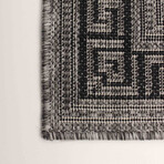 Versach Grey Rug (2'8"L x 8'2"W)