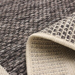 Brooks Charcoal Rug (2'8"L x 8'2"W)