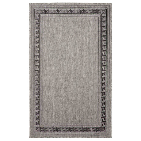 Versach Grey Rug (2'8"L x 8'2"W)