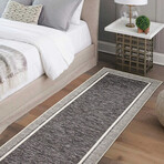 Brooks Charcoal Rug (2'8"L x 8'2"W)