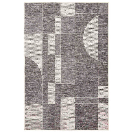 Bodhi Grey Rug (2'8"L x 8'2"W)