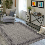 Versach Grey Rug (2'8"L x 8'2"W)