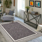 Brooks Charcoal Rug (2'8"L x 8'2"W)