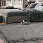 Versach Grey Rug (2'8"L x 8'2"W)