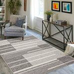 Atlas Ivory Rug (2'8"L x 8'2"W)