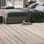 Atlas Taupe Rug (2'8"L x 8'2"W)