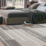 Atlas Ivory Rug (2'8"L x 8'2"W)