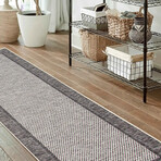 Brooks Grey Rug // 2'8"L x 8'2"W