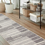 Atlas Ivory Rug (2'8"L x 8'2"W)