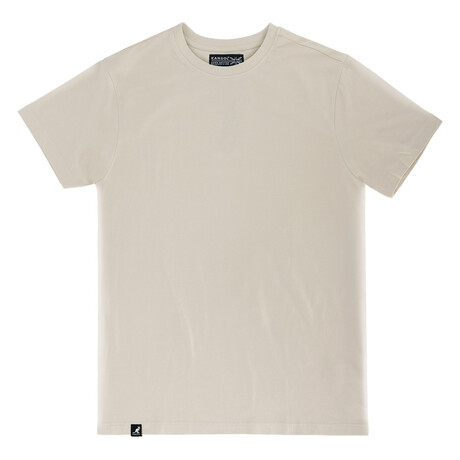 Kangol Lux Cotton T-Shirt // Oatmeal (S)