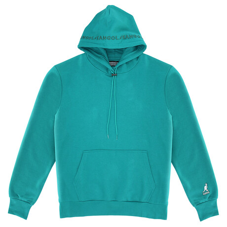 Embroidered Hoody // Emerald (S)