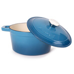 BergHOFF Neo 10pc Cast Iron Cookware Set, Blue