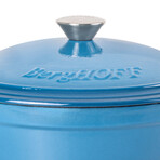 BergHOFF Neo 10pc Cast Iron Cookware Set, Blue