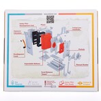 Pinhole Mini Instant Film Camera DIY Kit (Stained Brown)