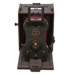Pre-assembled Pinhole Instant SQUARE Film Camera (Stained Brown)