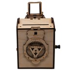 Pre-assembled Pinhole Instant SQUARE Film Camera (Stained Brown)