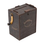 Pre-assembled Pinhole Instant SQUARE Film Camera (Stained Brown)