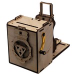 Pre-assembled Pinhole Instant SQUARE Film Camera (Stained Brown)