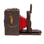 Pre-assembled Pinhole Instant Mini Film Camera (Stained Brown)