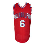Julius "Dr. J" Erving // Philadelphia 76ers // Signed Jersey