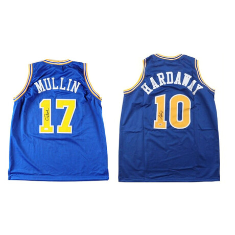 Golden State Warriors // Chris Mullin + Tim Hardaway // Jerseys