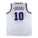 Maurice Cheeks Philadelphia 76ers Signed Jersey & Logo Basketball