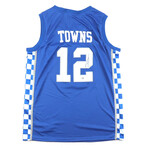 Karl-Anthony Towns Timberwolves & Kentucky Wildcats Signed Jerseys