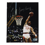 Phoenix Suns Tom Chambers Signed Jersey & Larry Nance Signed Photo