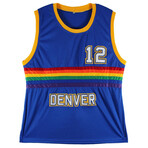 Denver Nuggets // Alex English + Lafayette "Fat" Lever // Signed Jerseys