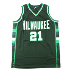 George Gervin Signed Spurs Photo & Alvin Robertson Signed Jerseys